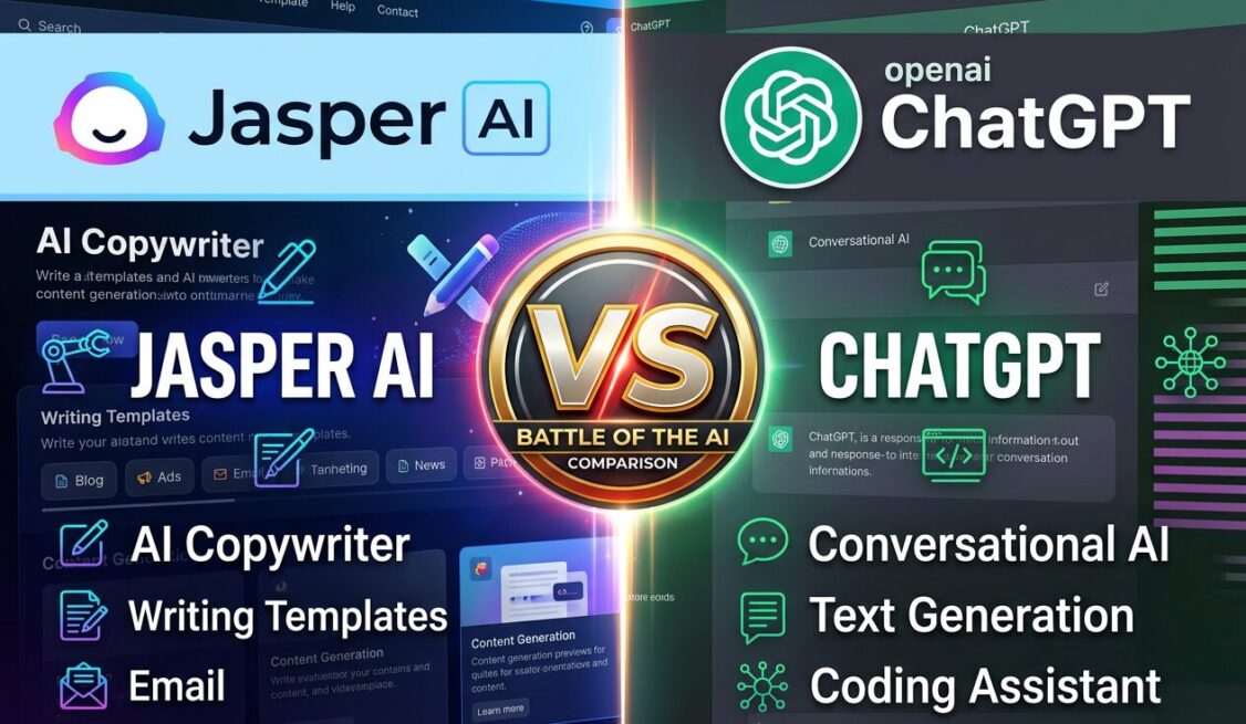 Jasper AI vs ChatGPT for business writing