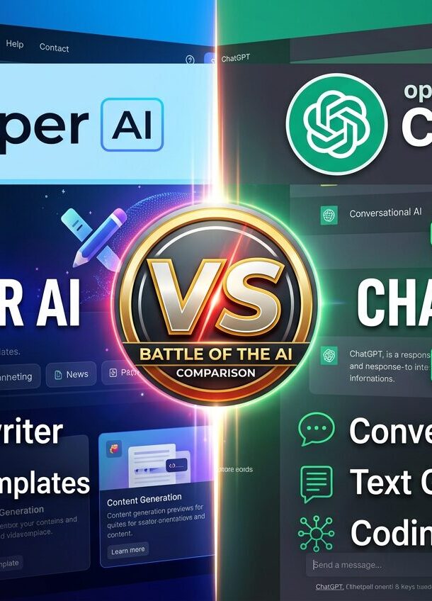 Jasper AI vs ChatGPT for business writing