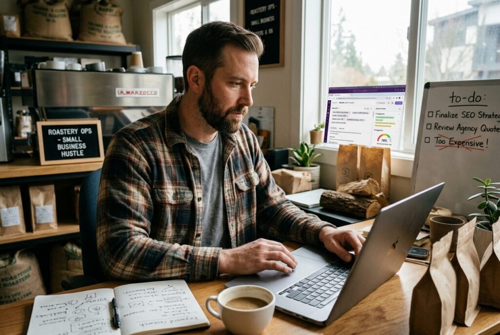 best ai seo tools small business rank without agency